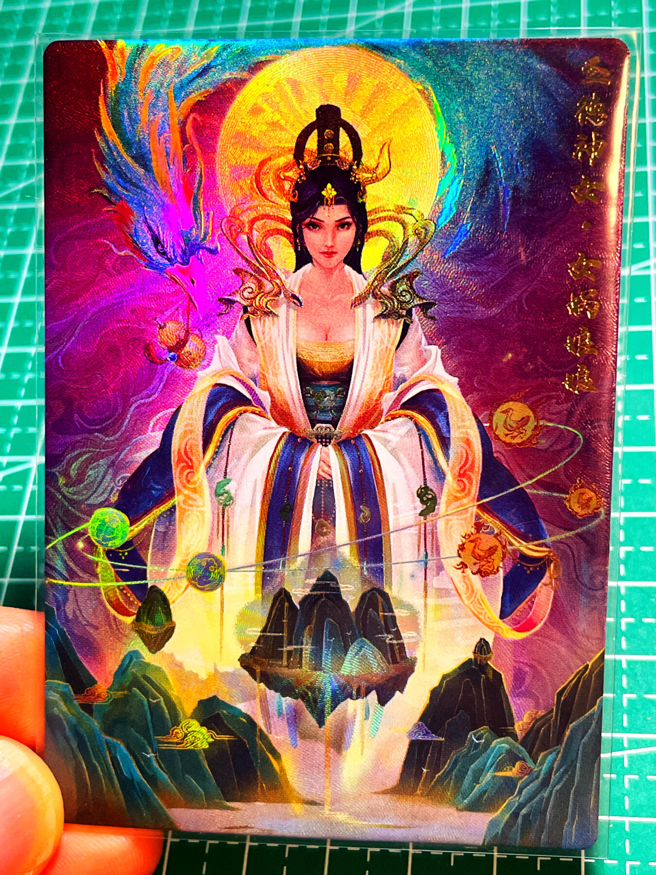 显眼宝 第13期  套卡散配专场 卡玩帕克封神天下第一弹折光彩闪 女娲