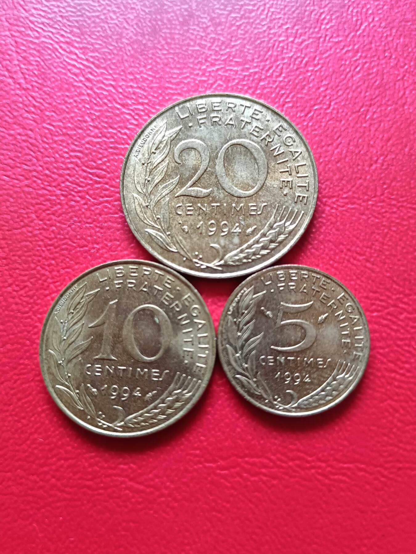 【云涧收藏】第二十三场 法国1994年鱼标3枚