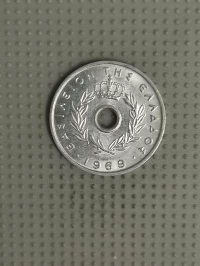 2025年第33场各国散币拍卖（总第33场） - 希腊1969年10雷普塔