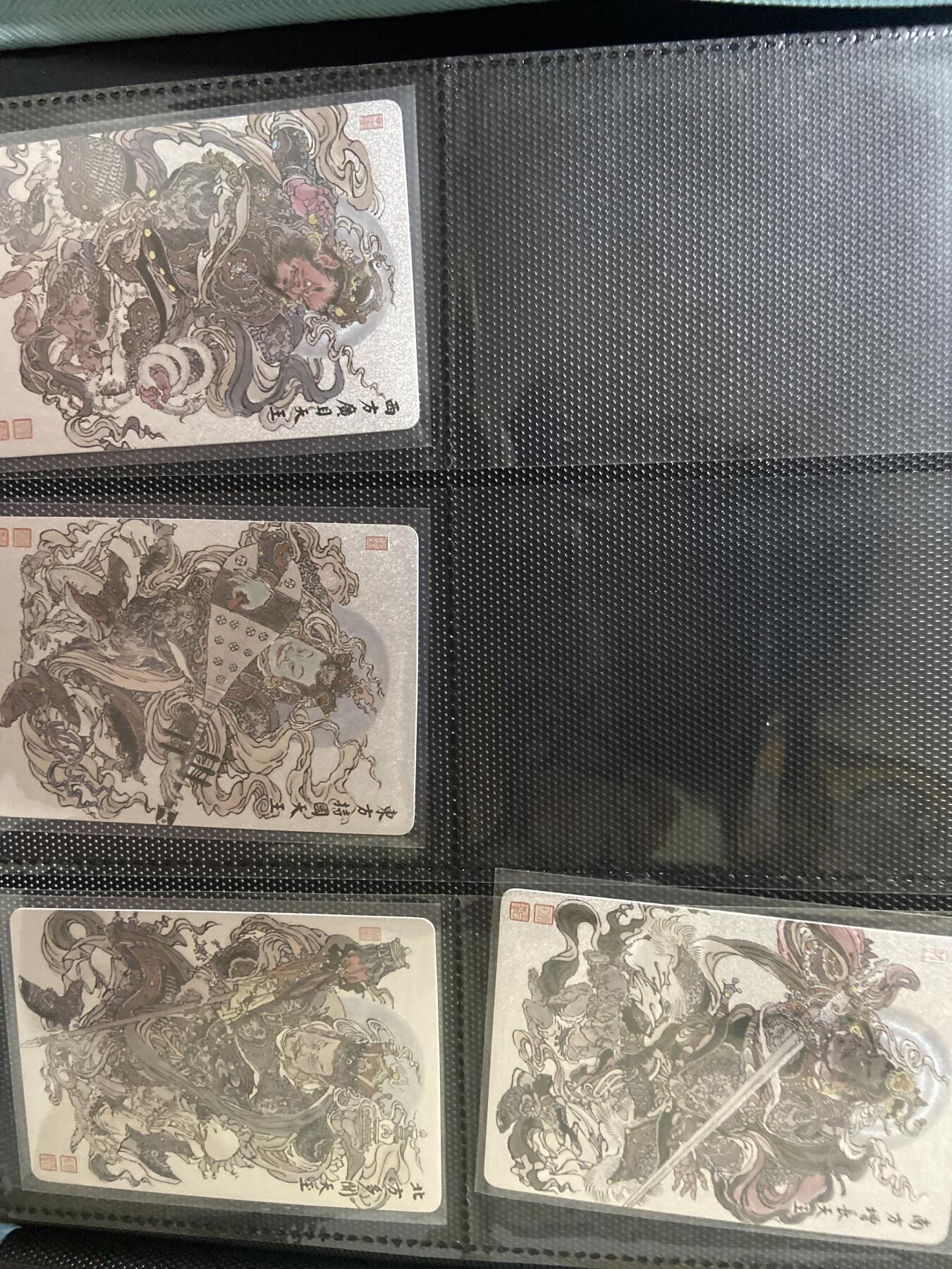 阳大大卡牌超级大甩拍第51期（周六晚上九点截拍，持续收拍品，进群福利早知道） 四大天王粗闪