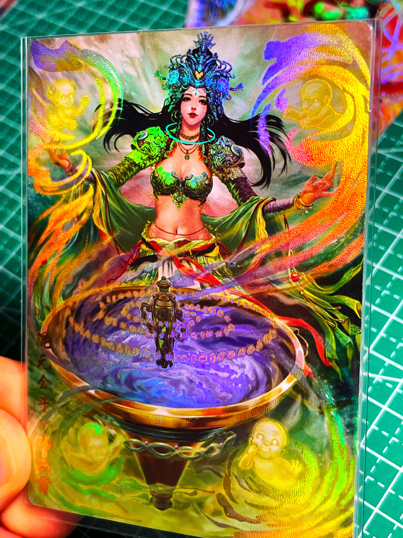 显眼宝 第13期  套卡散配专场 【仅一张】卡玩帕克封神天下进阶 神云霄一张 折光彩闪