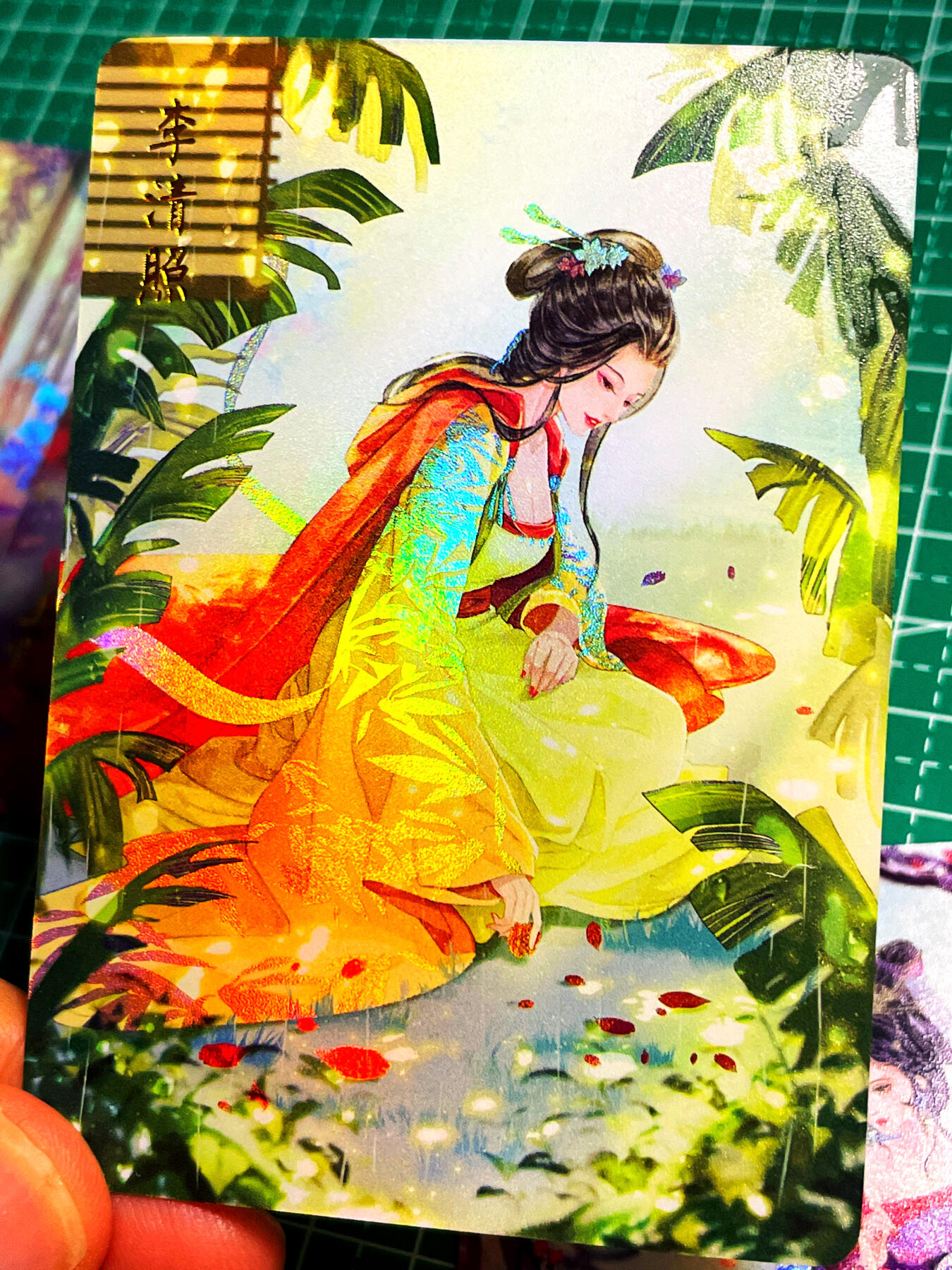 显眼宝 第13期  套卡散配专场 四大才女 卓文君 上官婉儿 李清照  蔡文姬 有单张照片
