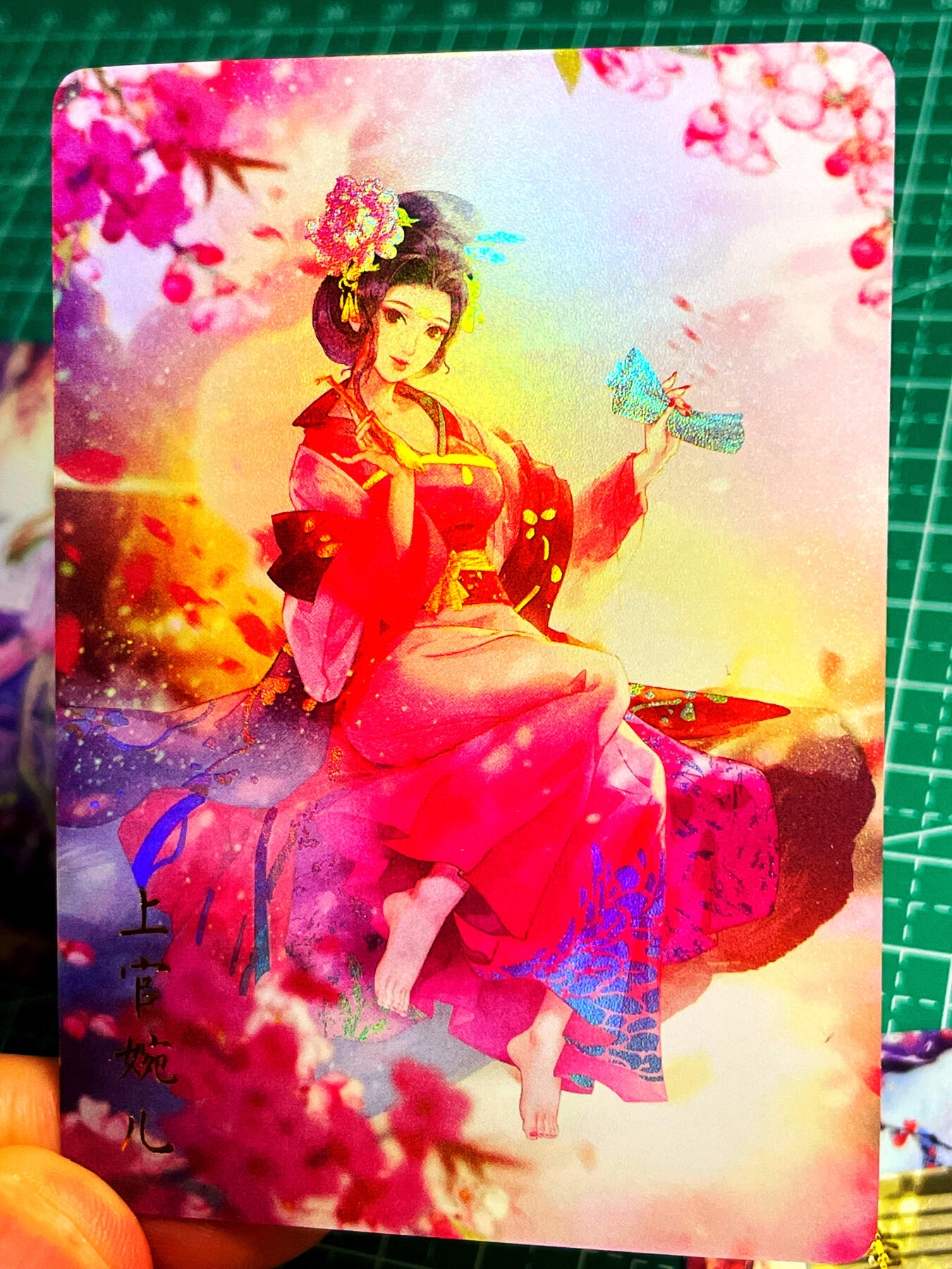 显眼宝 第13期  套卡散配专场 四大才女 卓文君 上官婉儿 李清照  蔡文姬 有单张照片