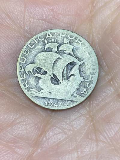 2025年第三十八场(总第六十四场）外国好品散币(免佣金) - 葡萄牙🇵🇹1944年2.5埃斯库多银币(共和国时期第三套)