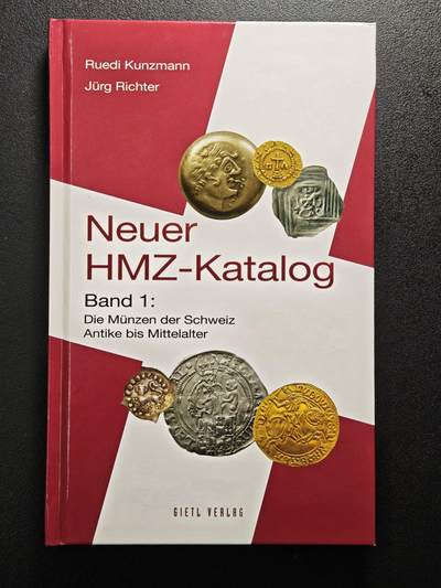 【德藏】世界币章拍卖第128期（拍品征集中~欢迎藏友联系） - 全新 瑞士古代至中世纪硬币目录 硬壳精装 全书约：351页