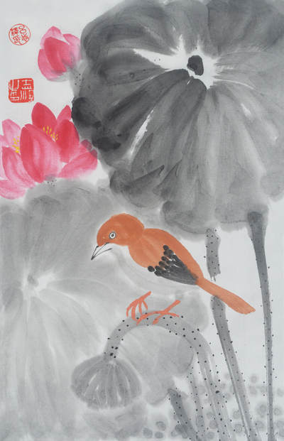中国美术学院校友专场一 - 荷花