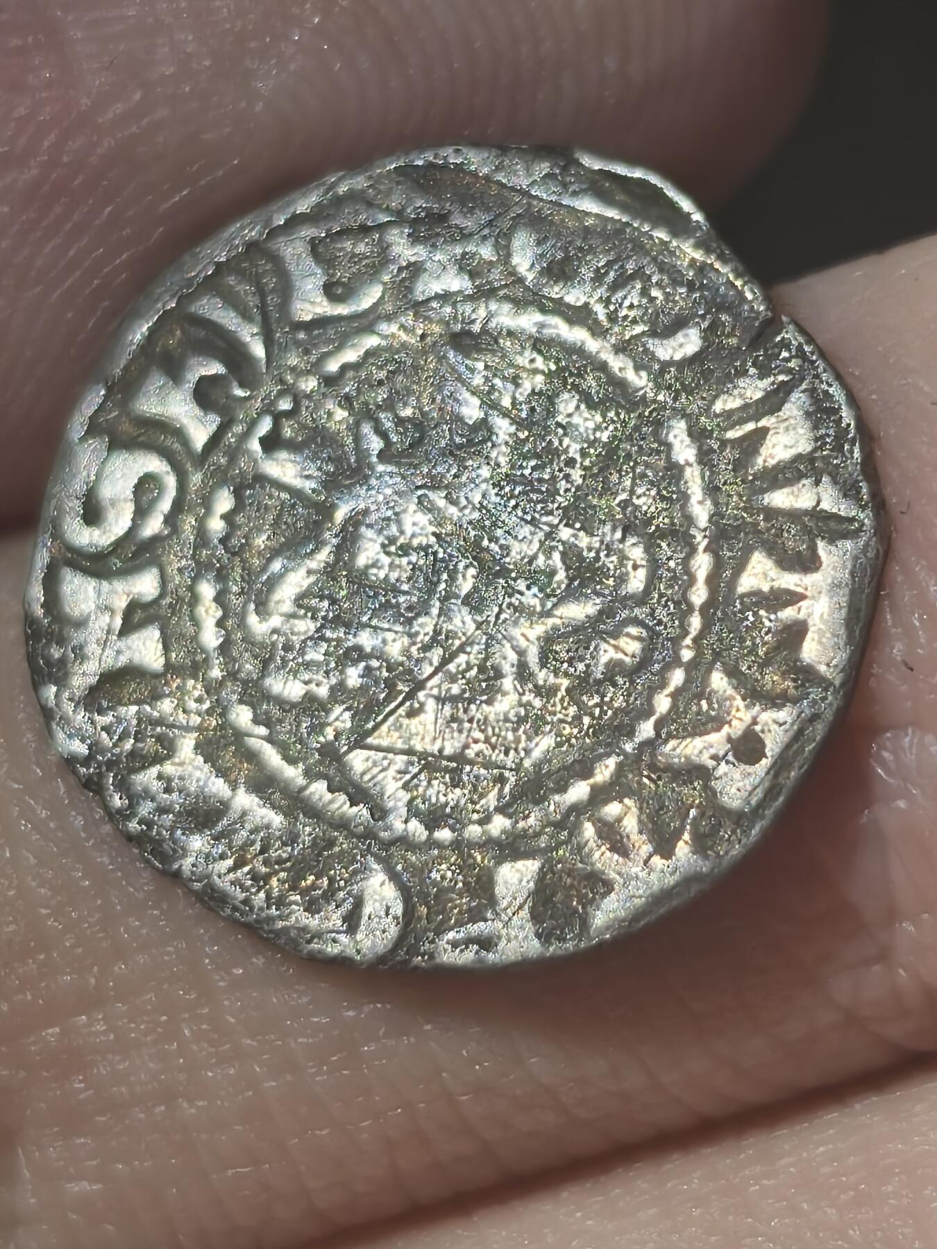 星盘世界钱币《穿越千年时光来到你的藏匣 》--5.9全球珍币拍卖夜 爱德华一世长腿爱德华，英国中世纪银便士，彩色包浆