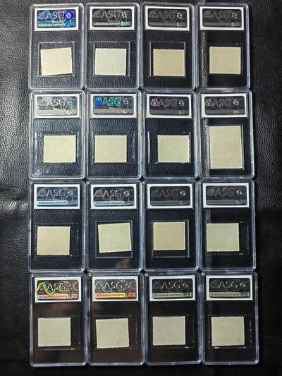 洪涛臻品批发群 精选邮票限时拍卖第1119期  纪72一运会新全  ASG85OP，草纸精品大套票，16枚大套票单单评级费就要接近2000元，85分超高性价比，喜欢不要错过