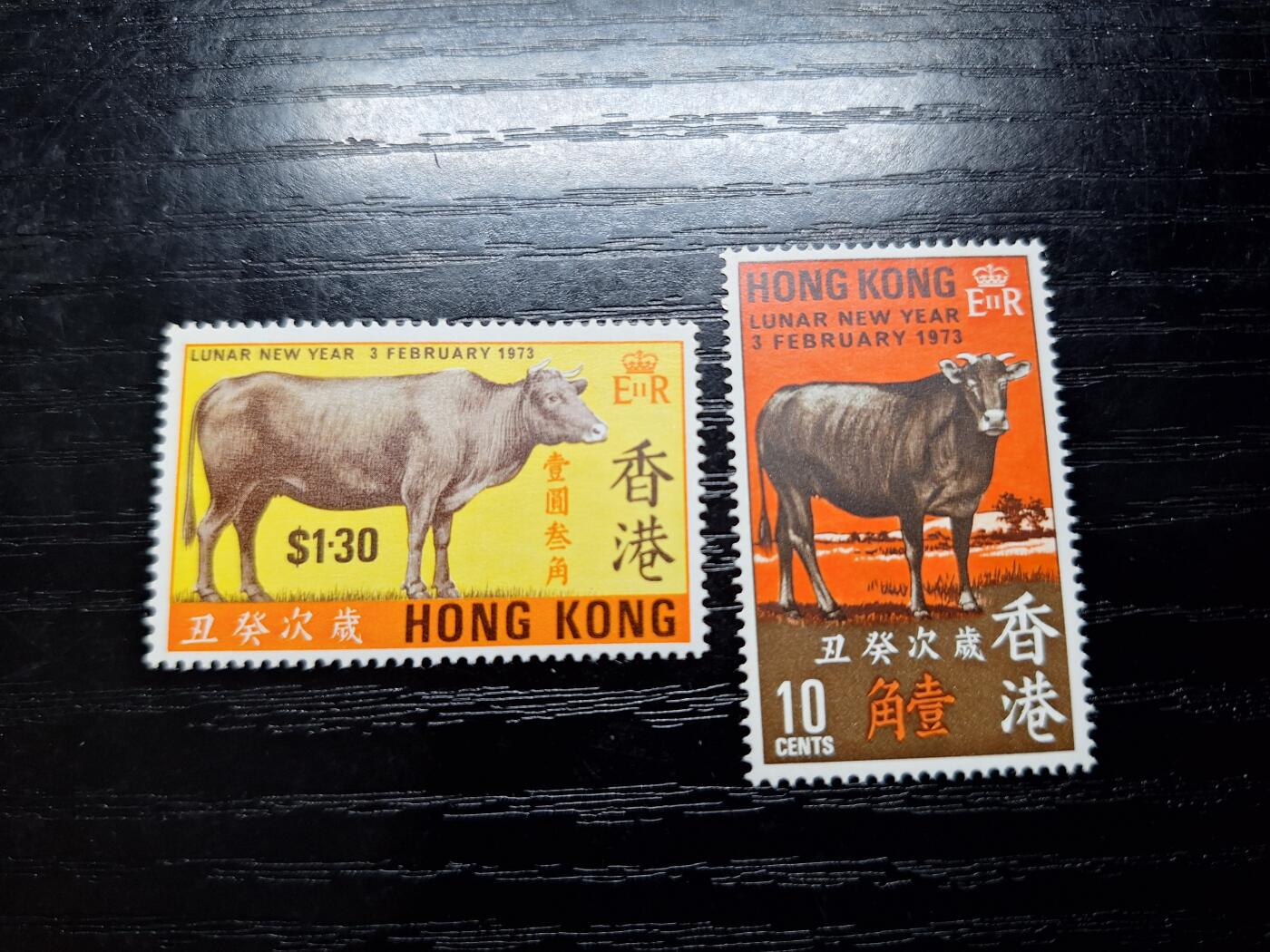 HKPNC 博彦收藏 5月10日 8点港澳邮票专场 香港牛年新全 全新