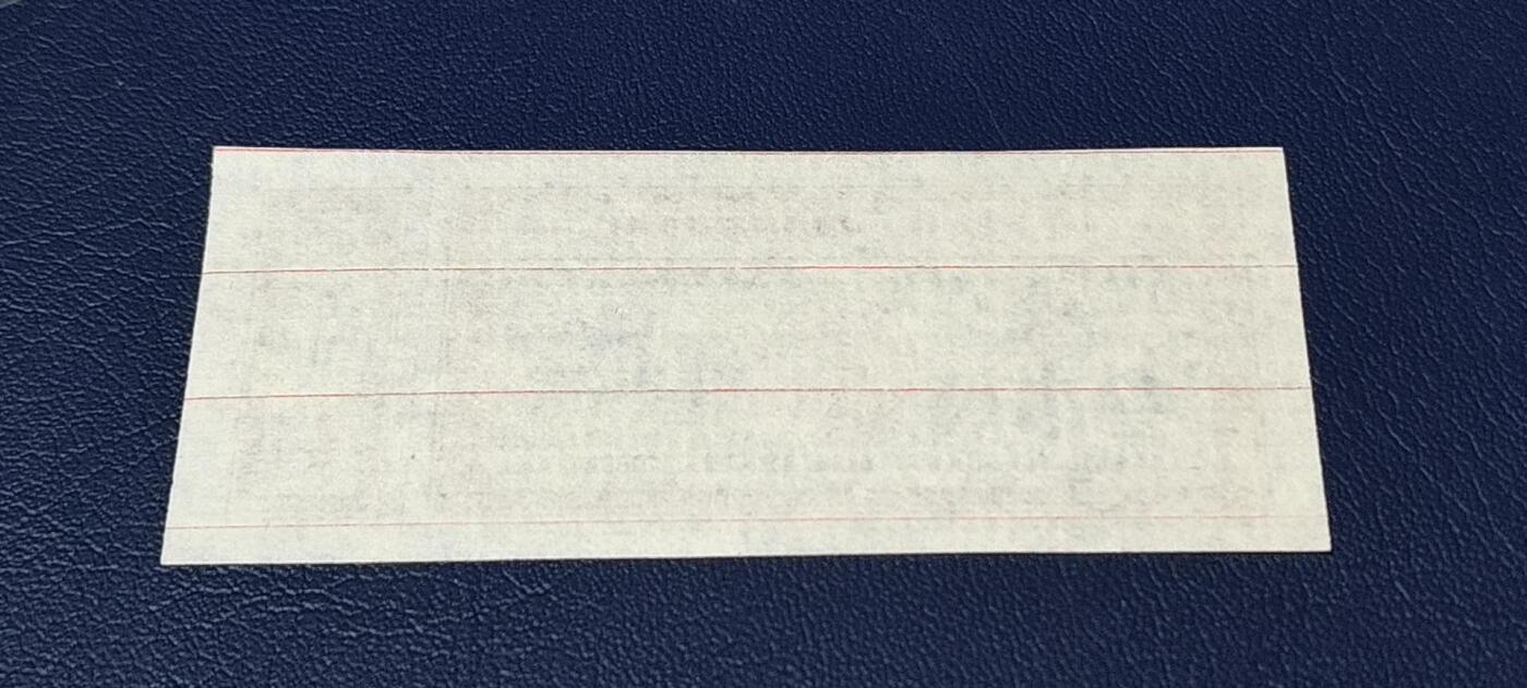 First