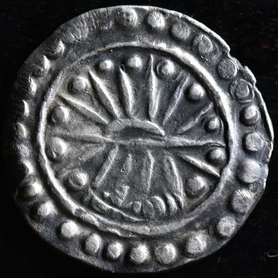 【良泉】【国庆精品场】10月2日晚19.30点开拍！ 222组，西方古代钱币、印章专场 - 约公元450-600年【海上丝绸之路】古骠国（《汉书》谌离国） 毗湿奴城（Beikthano）打制，大银币，8.12克