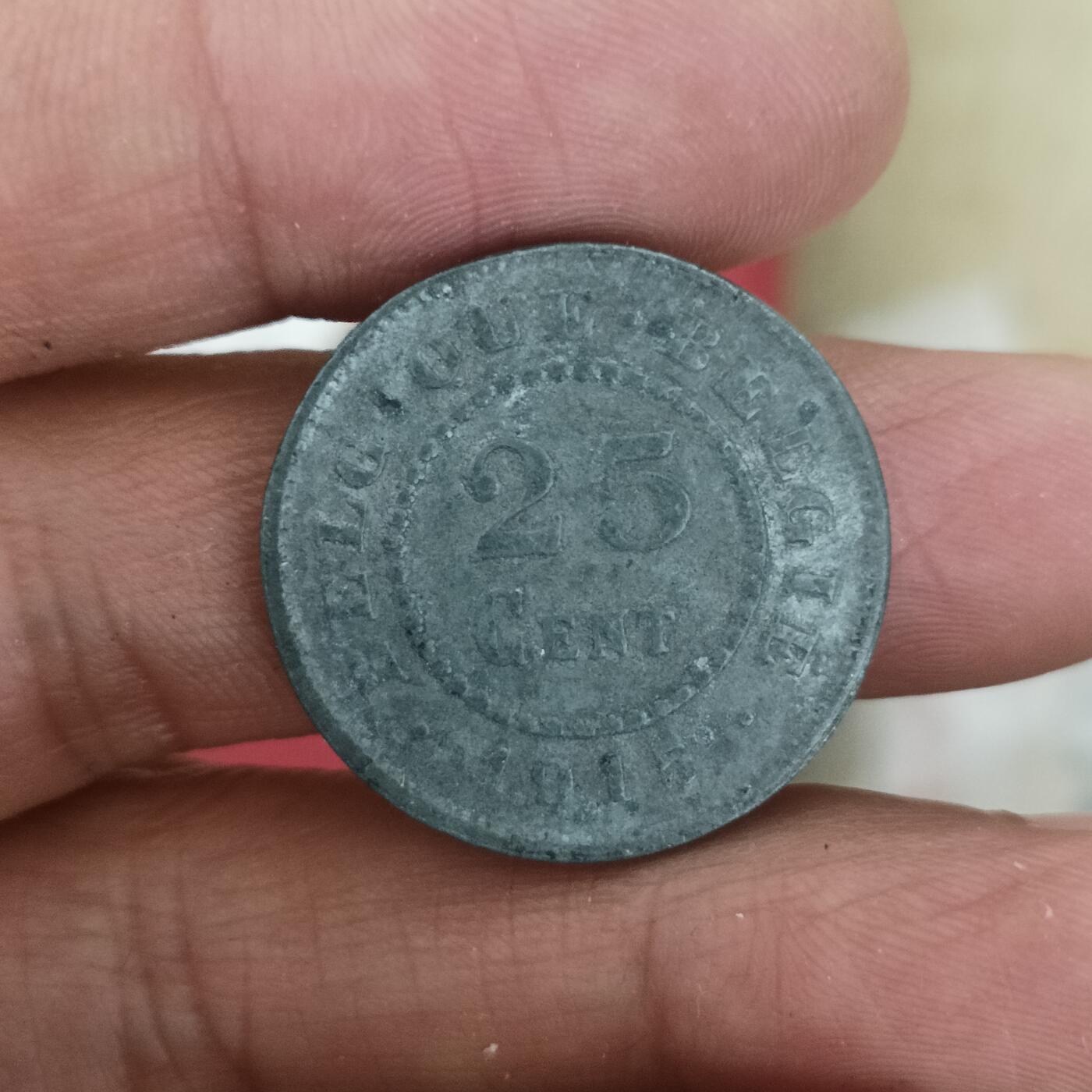 泡泡币外币第二十九场可代拍15038385335微信 比利时1915年25分