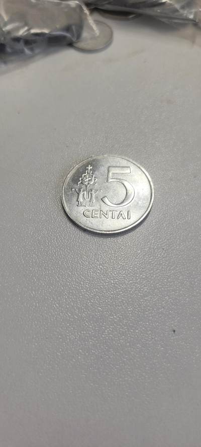 2025第十六期  *天使币*立陶宛共和国1991年5分硬币