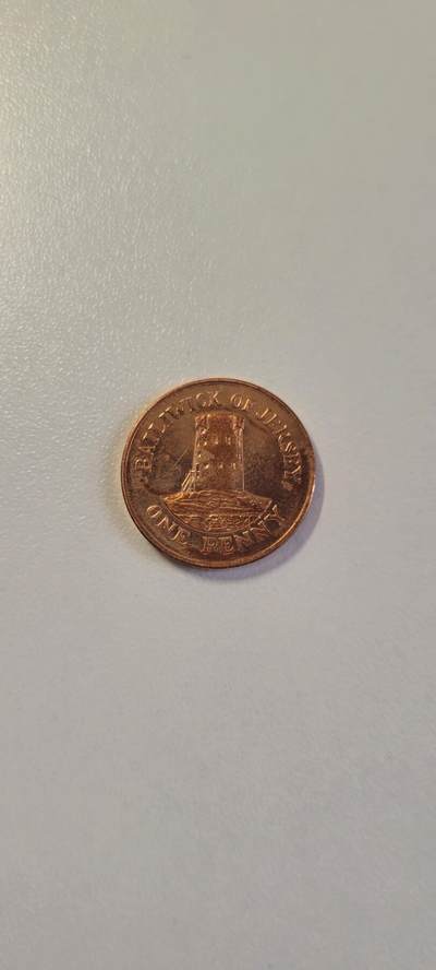 2025第十六期  英国皇家属地泽西岛1便士硬币 Le Hocq Tower 圆塔 