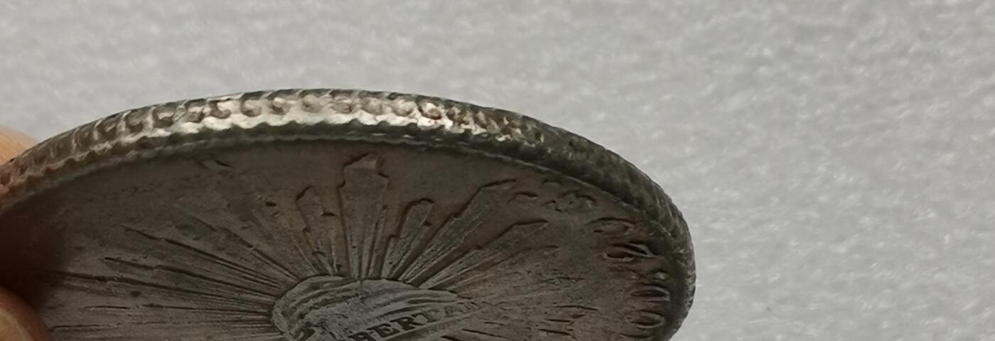 瓶子🏺第189期拍卖会  墨西哥1886年Pi厂鹰洋  环彩带光好品