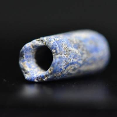 【良泉】5月22日19:30【直播场】228件，上半年最后一场（本场结束后外出度假。之前预存钱币的朋友请告知，将连同本场拍品一起邮寄，预祝诸位暑期愉快！） - 公元前后【西亚】青金石管珠，对孔13毫米
