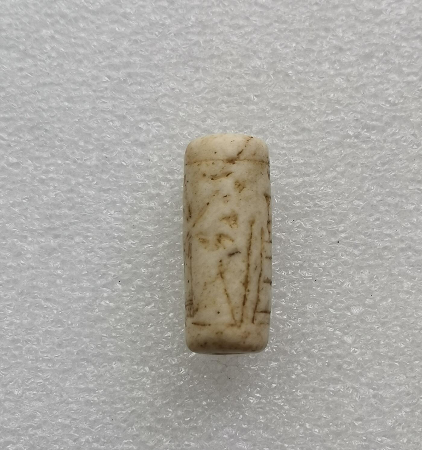 瓶子🏺第189期拍卖会  公元前9世纪古亚述时期滚印  稀有材质  带照片评级