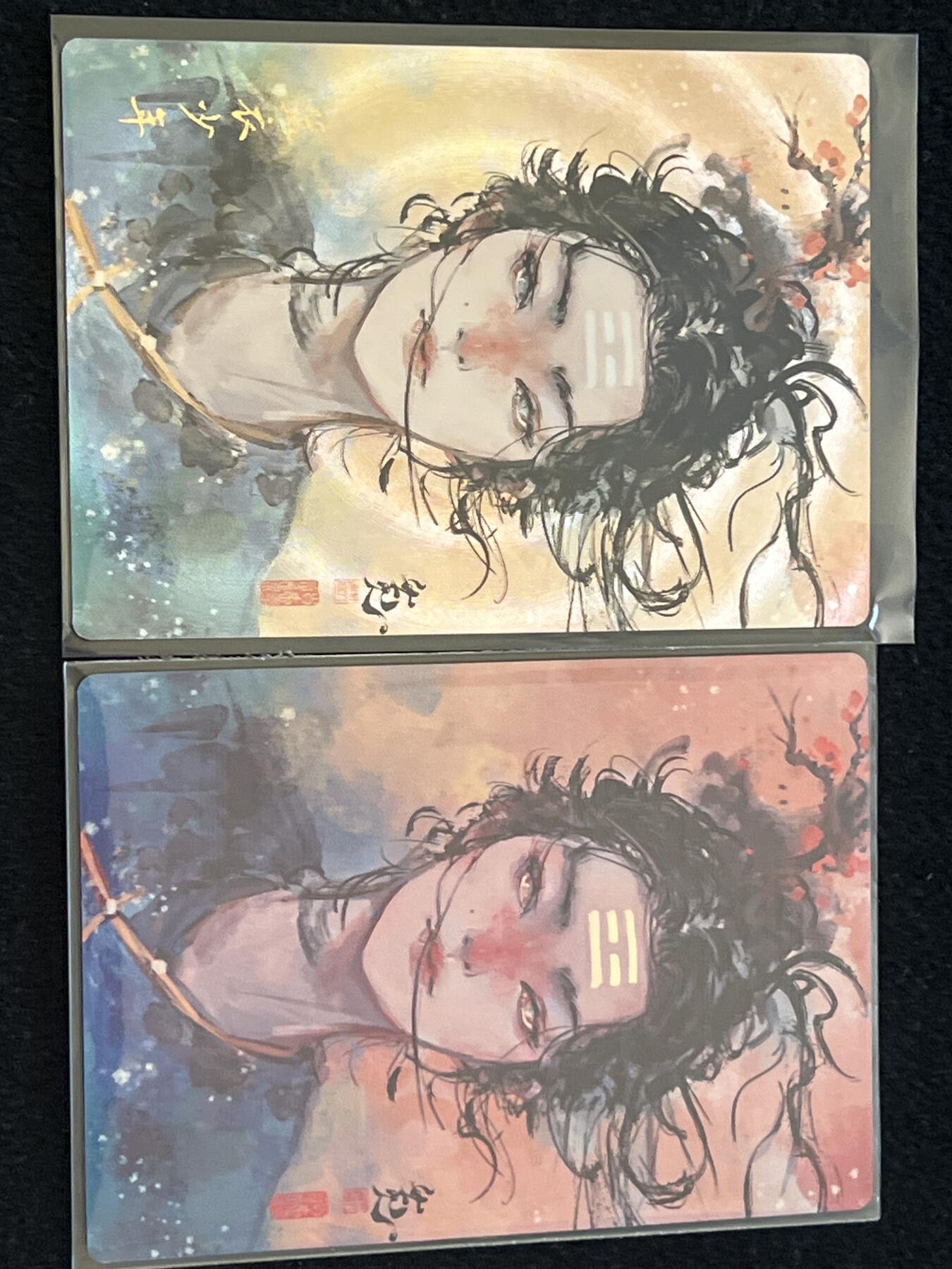 卡牌发烧友第2期（各类国潮卡牌，不寄存，自制卡难免瑕疵，可能存在出厂瑕疵，品控介意勿拍！） 将魂 觅系列 限编➕普卡 粗闪和彩闪 60/99