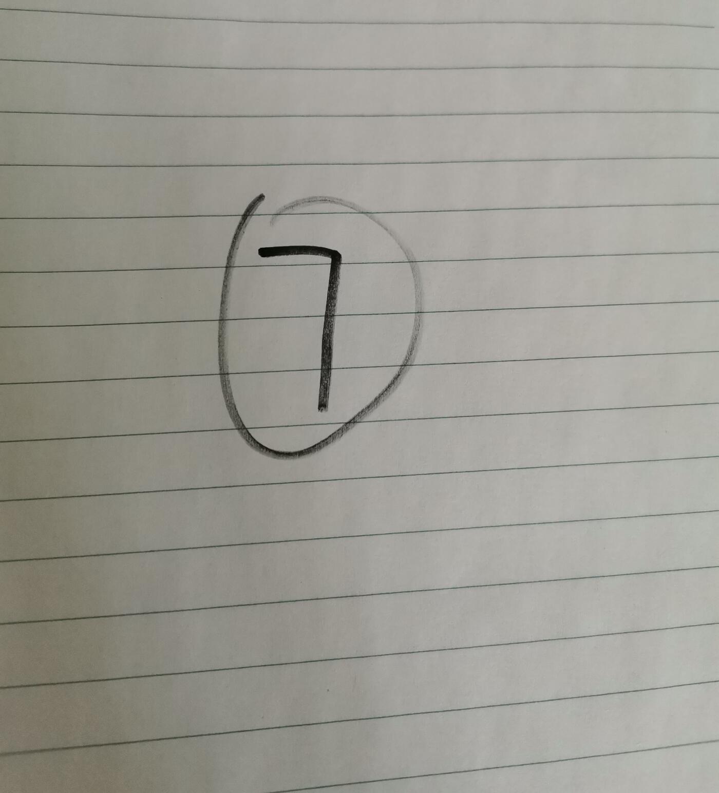 First