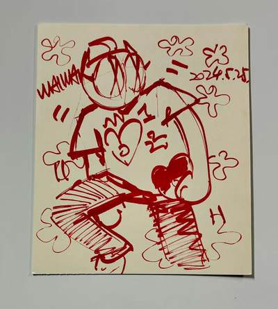零元拍：歪歪亲绘原画色卡，尺寸：18CMX21CM，不是复制画哦 - 零元拍：歪歪亲绘原画色卡，尺寸：18CMX21CM，不是复制画哦