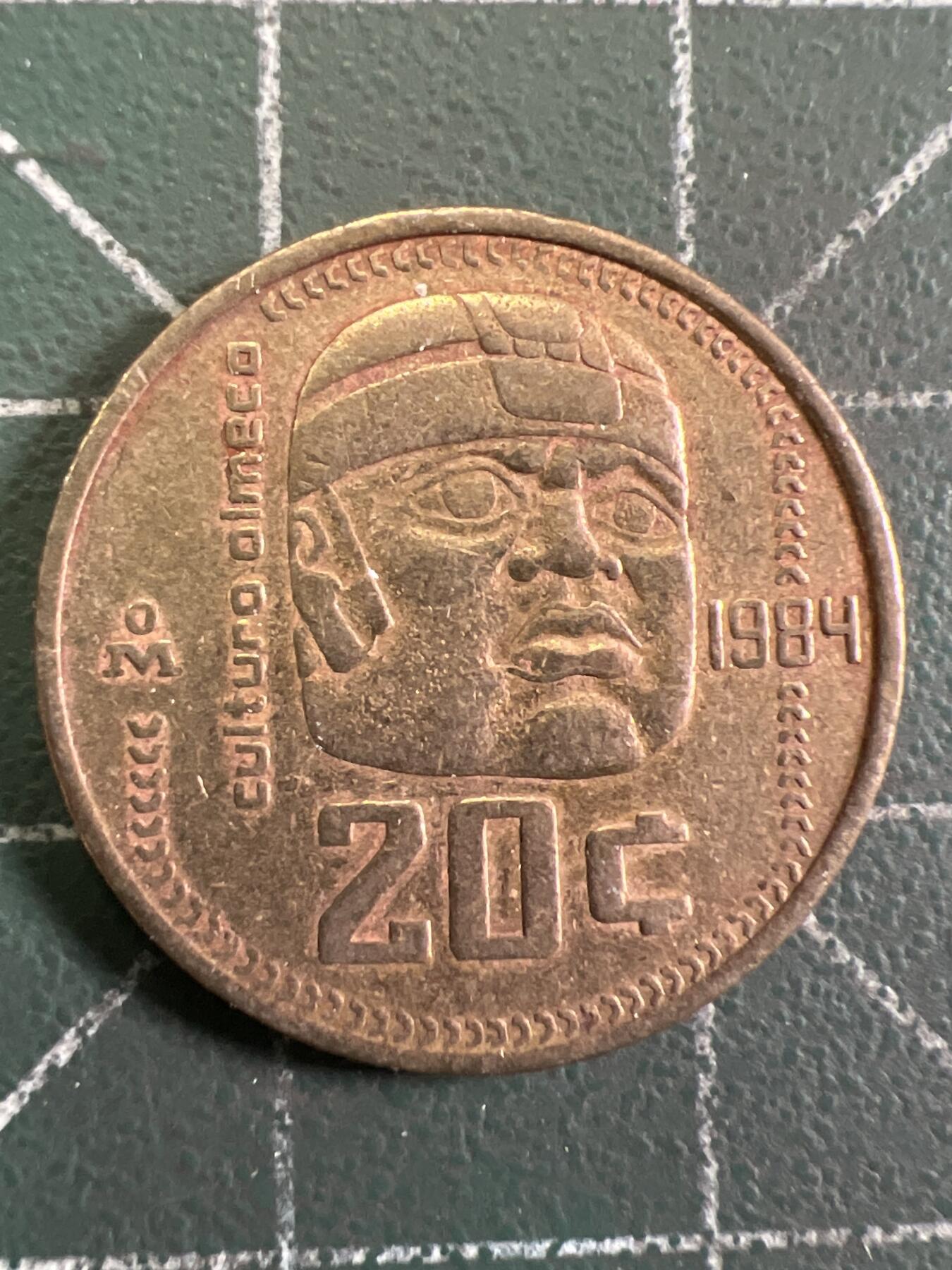 第891期  硬币专场 （无押金，捡漏，全场50包邮，偏远地区除外，接收代拍业务，本店十天发一次货） 墨西哥20C
