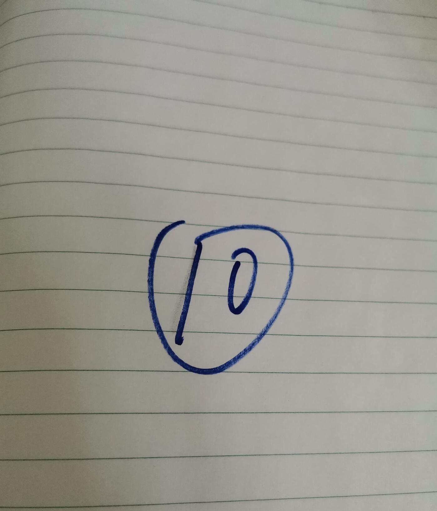 First