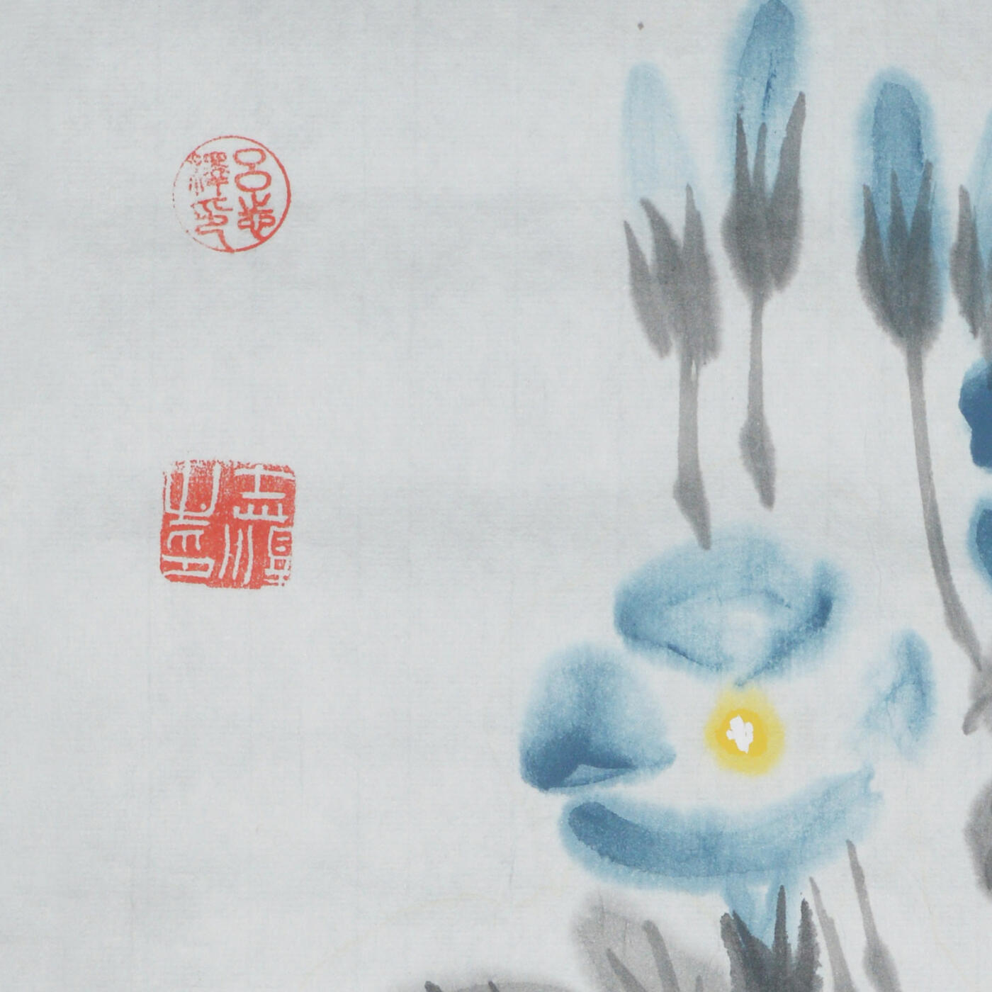 中国美术学院校友专场二 吕志泽《牵牛花》