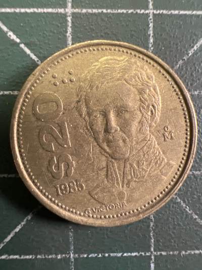 第932期  硬币专场 （无押金，捡漏，全场50包邮，偏远地区除外，接收代拍业务，本店十天发一次货） 墨西哥20比索