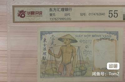 东方汇理银行1946年1皮雅斯特精美靓品纸币 - 东方汇理银行1946年1皮雅斯特精美靓品纸币