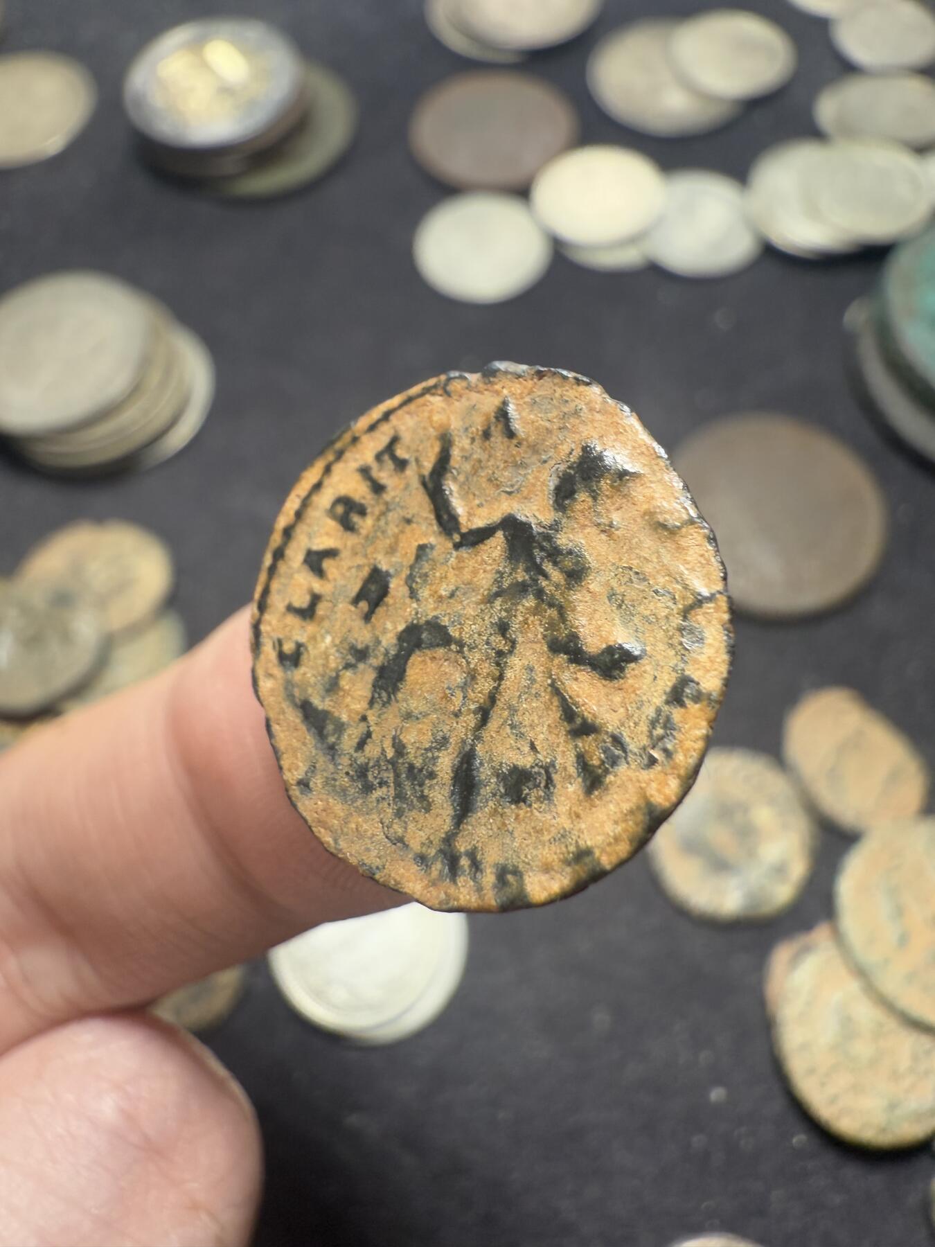 南宋泉阁俄币 外币 国币 专场第十期【送拍无额外佣金】 古罗马 公元308-324年 利希尼乌斯(李锡尼)铜币 背逆 通货好品