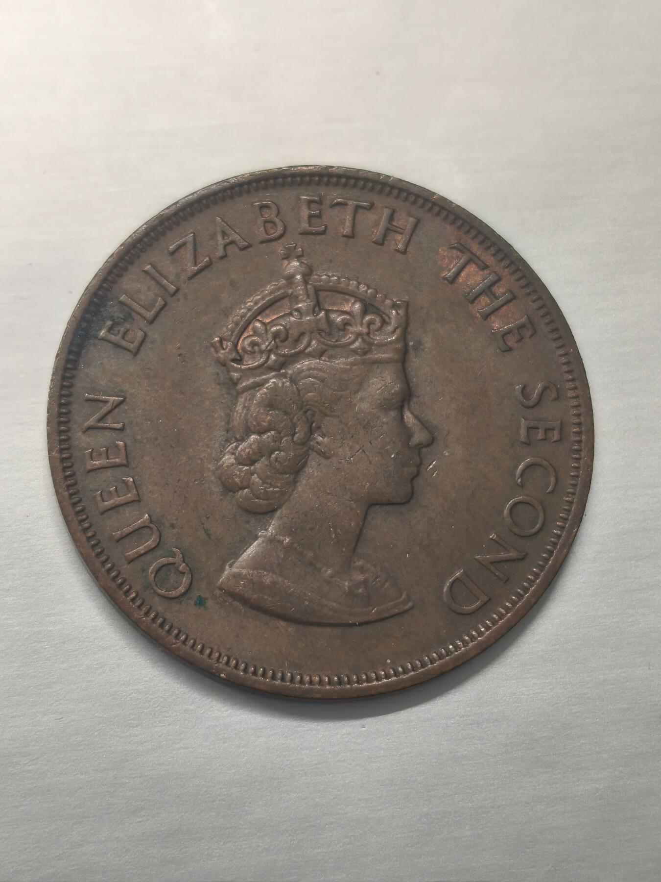 Krab外币市集Vol.9 英国泽西岛1957年伊丽莎白二世1/12先令