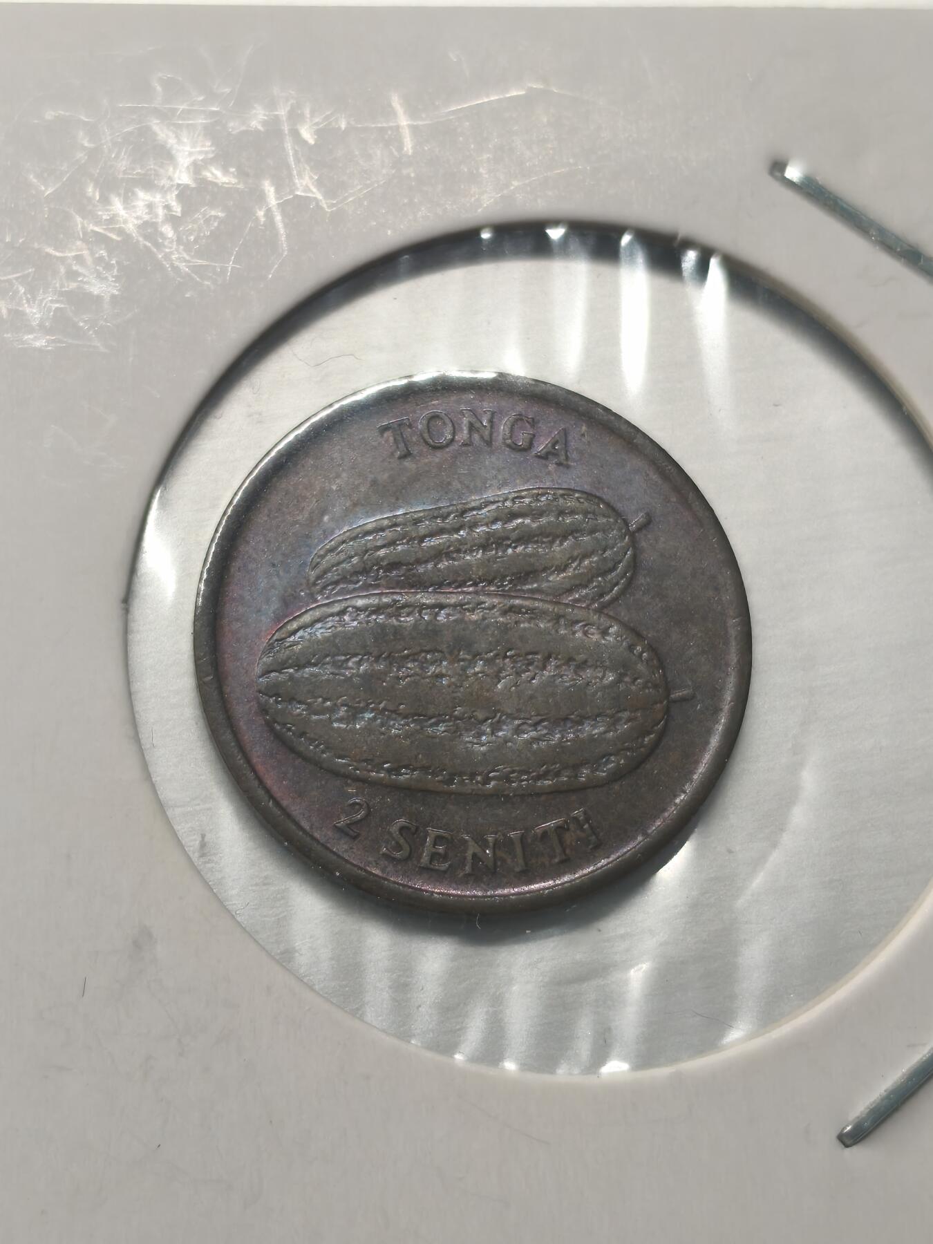 Krab外币市集Vol.9 汤加1979年FAO纪念币-2生丁