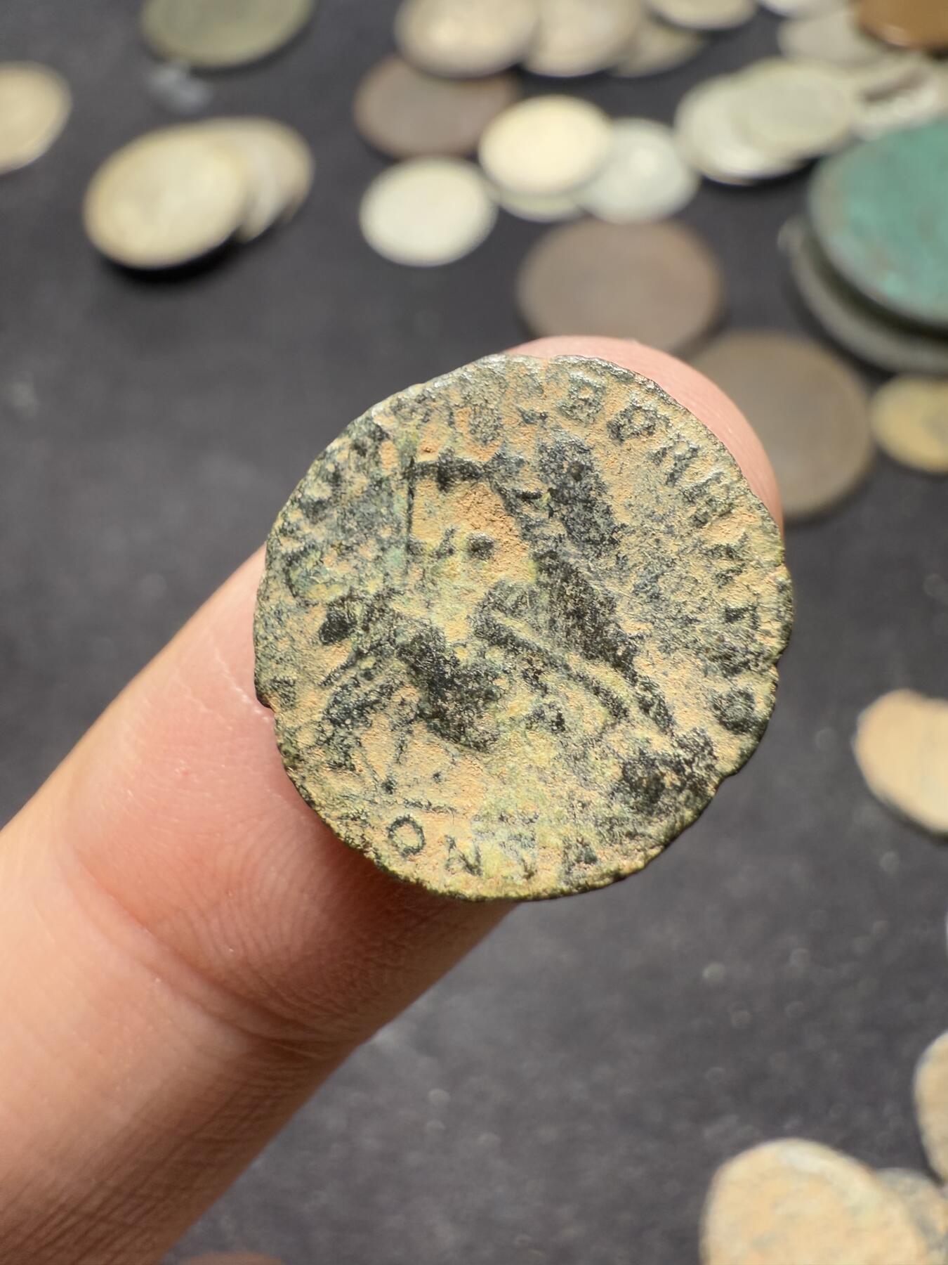 南宋泉阁俄币 外币 国币 专场第十期【送拍无额外佣金】 古罗马 公元337-340年 君士坦丁二世小铜币  通货好品