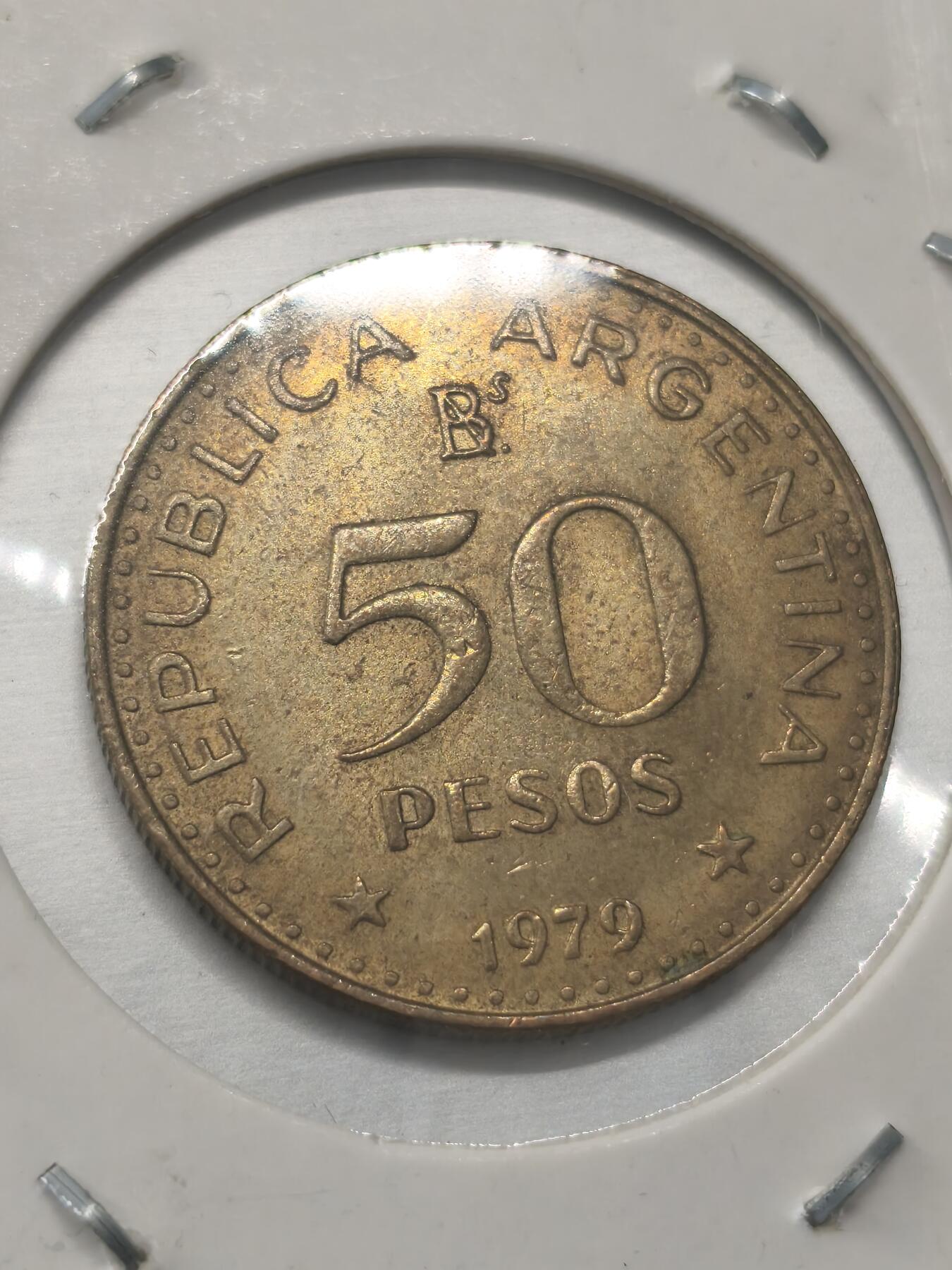 Krab外币市集Vol.9 阿根廷1979年50比索