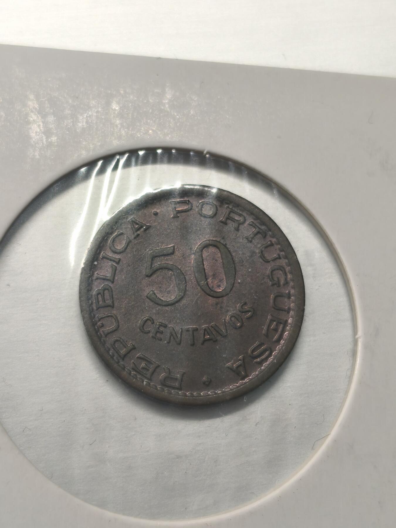 Krab外币市集Vol.9 葡属安哥拉1957年50分