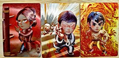卡牌限时018期活动专场 - 【全新】超吉梦-叶家宝-严咏春叶问李小龙粗闪*3张全