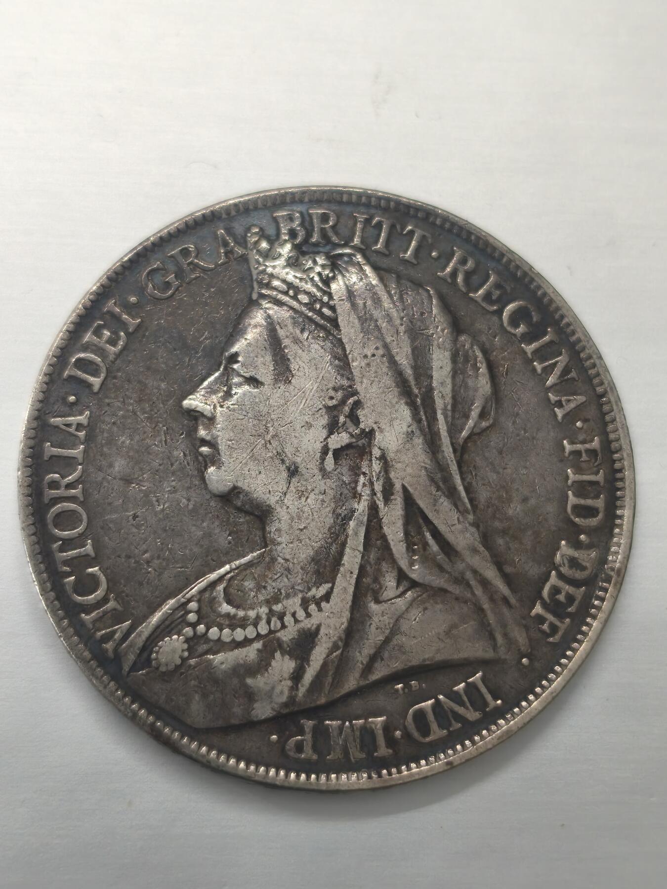 Krab外币市集Vol.9 英国维多利亚1900年1克朗