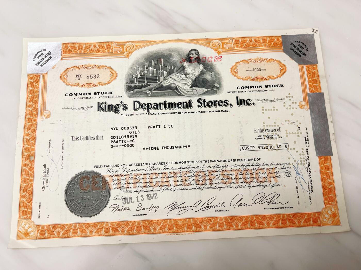 5月13日周二晚19时开拍 百年收藏第38期精品场 ABNC雕刻版老股票债券纸币及民国币专场 佣金5元起 4拍或总金额超过600就包邮 