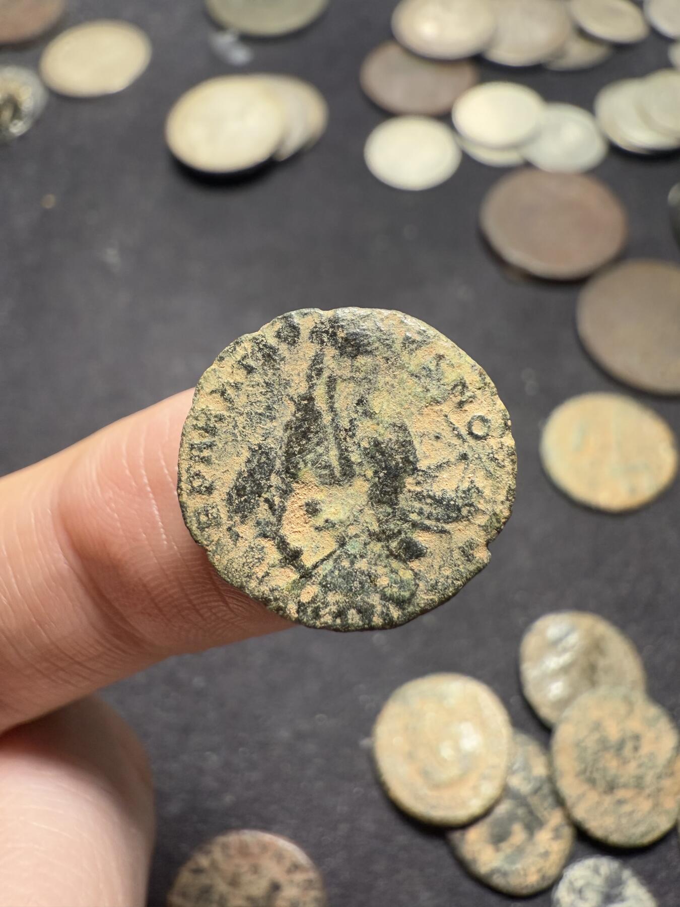 南宋泉阁俄币 外币 国币 专场第十期【送拍无额外佣金】 古罗马 公元337-340年 君士坦丁二世小铜币  通货好品