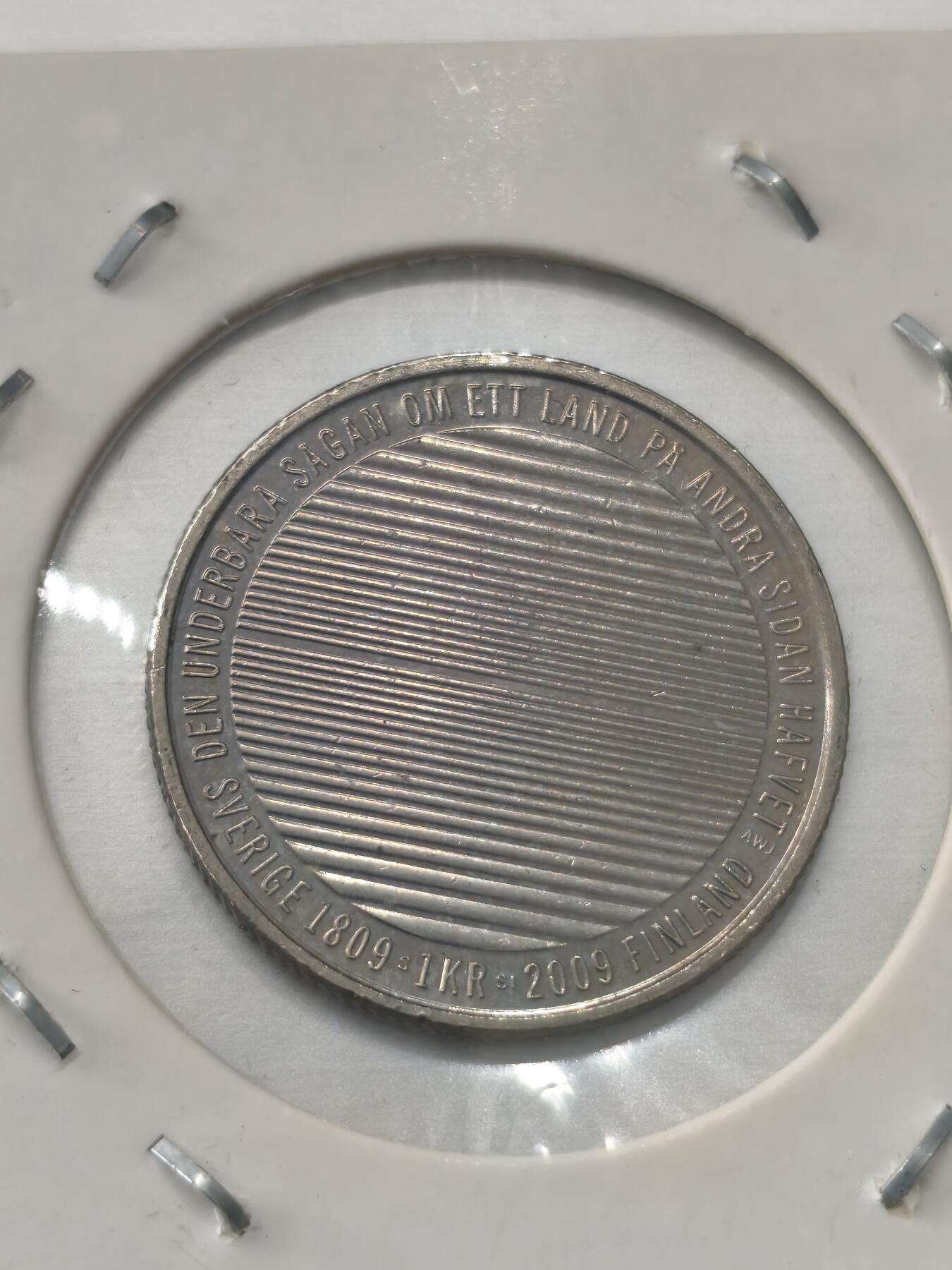 Krab外币市集Vol.9 瑞典与芬兰分离200周年1克朗