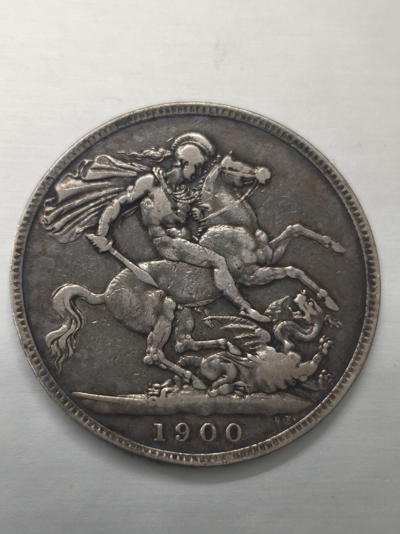 Krab外币市集Vol.9 英国维多利亚1900年1克朗