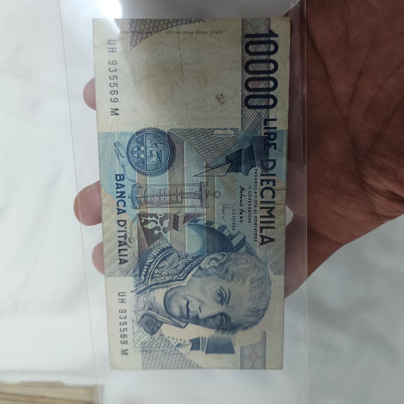 泡泡币外币第三十场可代拍15038385335微信 意大利1万里拉
