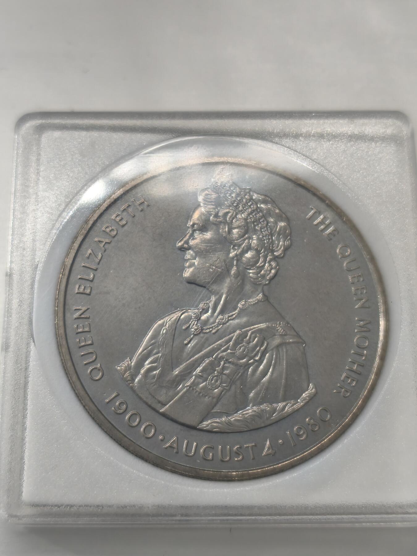 Krab外币市集Vol.9 福克兰群岛1980年50便士克朗型