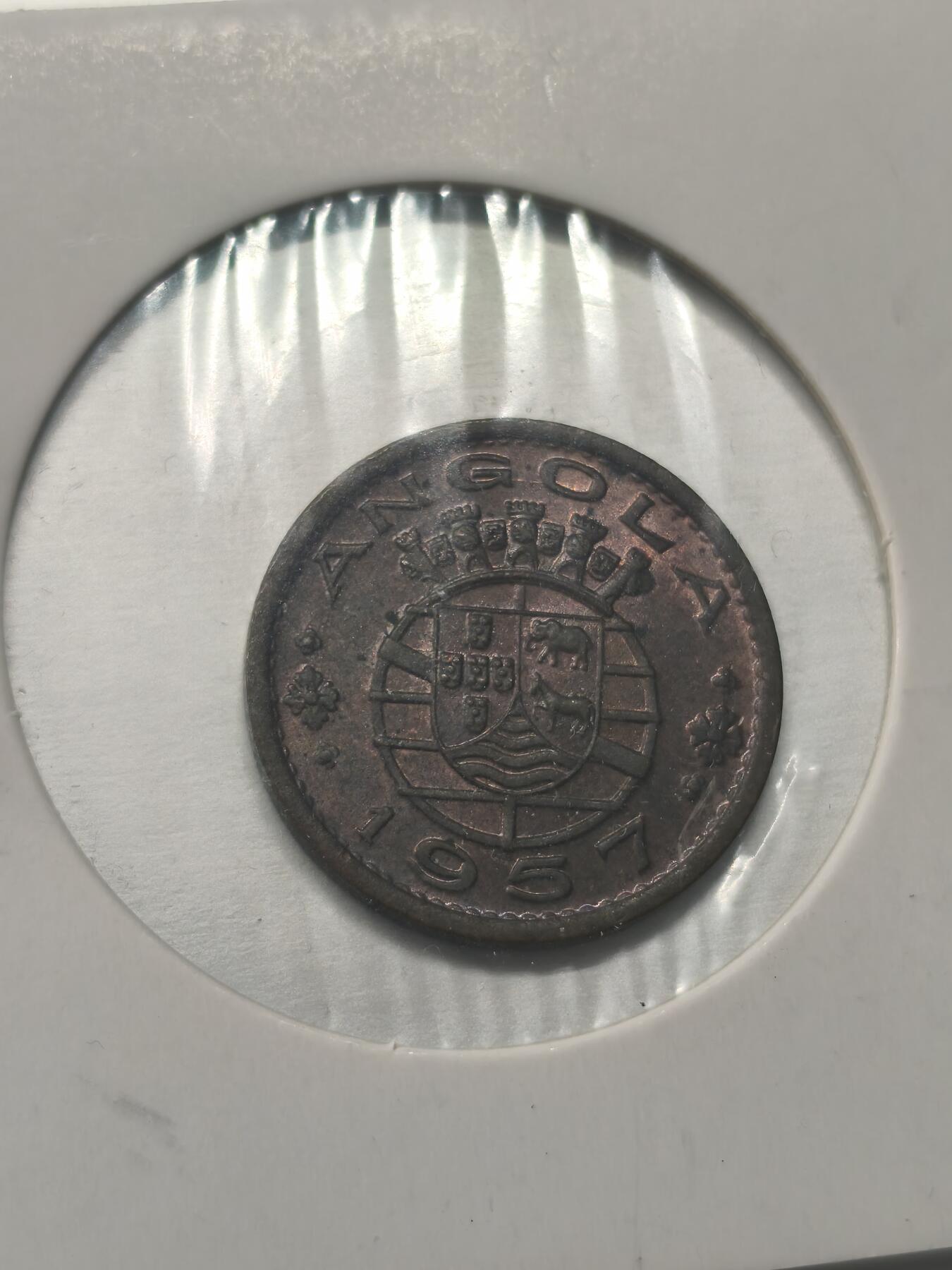 Krab外币市集Vol.9 葡属安哥拉1957年50分