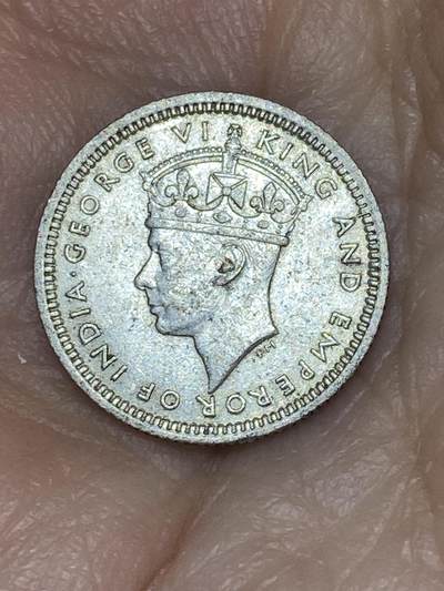 2025年第四十一场(总第六十七场）外国好品散币(免佣金) - 英属马来亚1941年5分银币(乔治六世时期高银第一版，关门年仅发行2年)