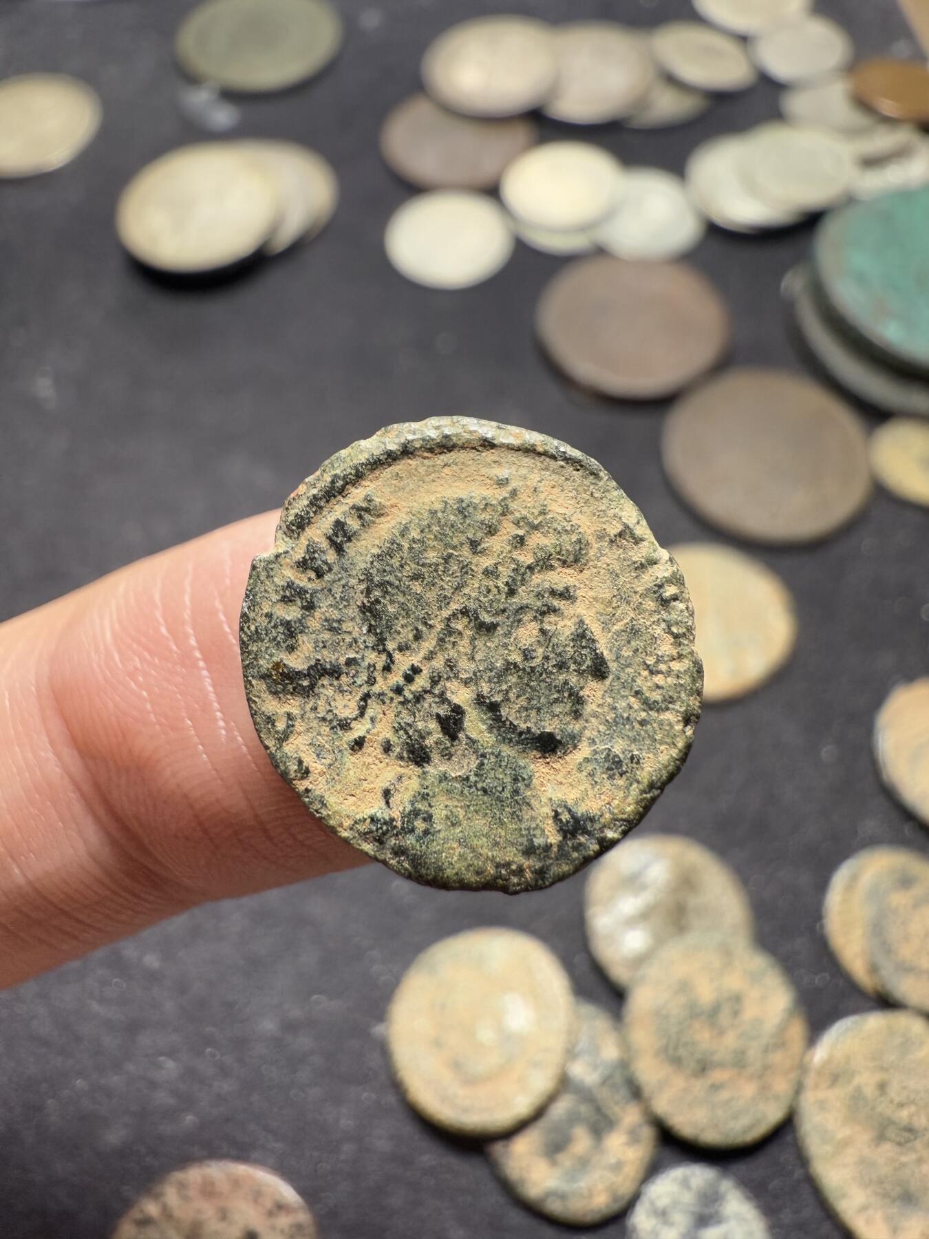 南宋泉阁俄币 外币 国币 专场第十期【送拍无额外佣金】 古罗马 公元337-340年 君士坦丁二世小铜币  通货好品