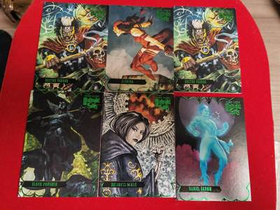 阳大大卡牌拍卖第66期（持续收拍品，周五晚上九点截拍，进群福利早知道） - 漫威 英雄人物 特卡6张