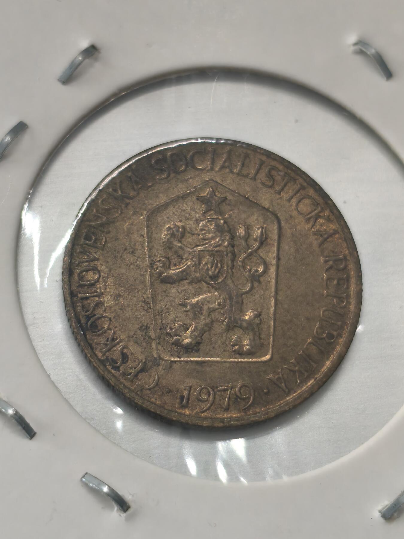 Krab外币市集Vol.9 捷克斯洛伐克1979年1克朗