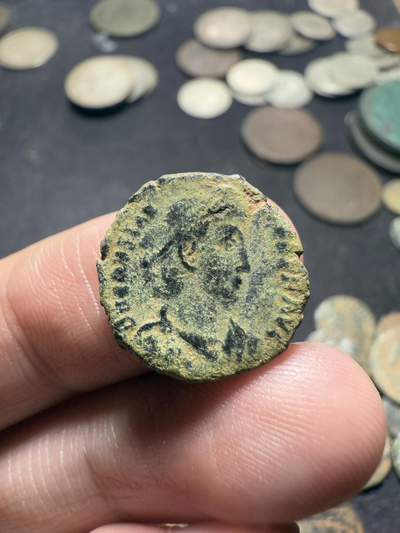 南宋泉阁俄币 外币 国币 专场第十期【送拍无额外佣金】 古罗马 公元337-340年 君士坦丁二世小铜币 细节还可以 好品
