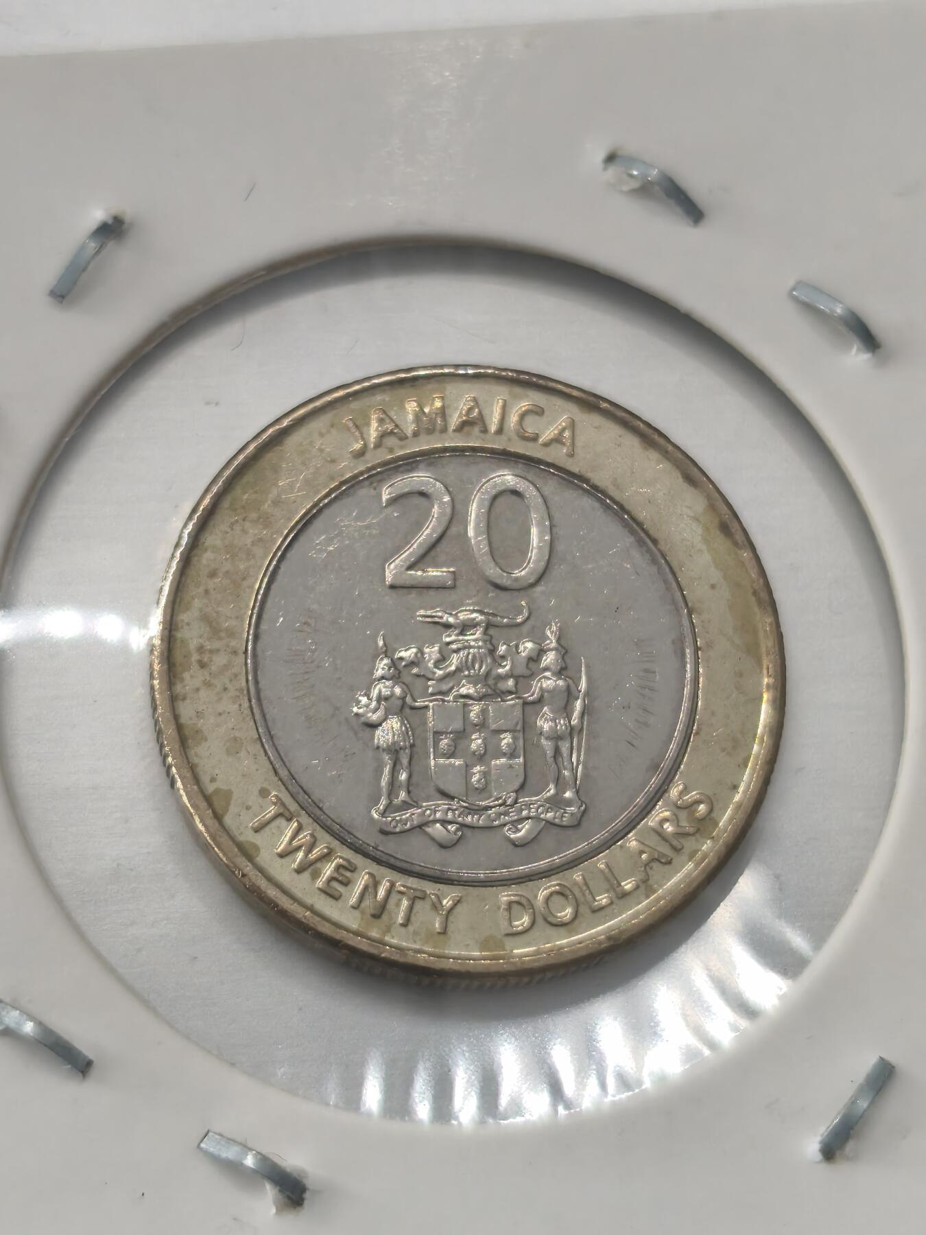 Krab外币市集Vol.9 牙买加2017年20元